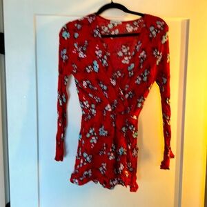 Charlotte Russe floral‎ Romper